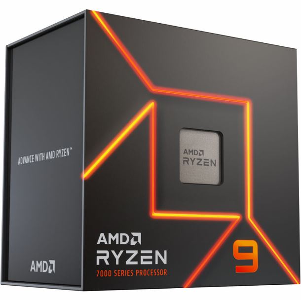 CPU AMD  Ryzen  9 AM5  7900  VIDEO  SIN COOLER