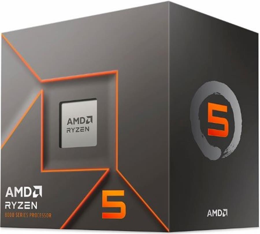 CPU AMD  Ryzen 5  AM5  8400F OEM + COOLER