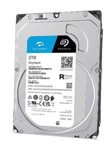 DISCO 2000 GB 7200 SEAGATE Vigilancia Skyhawk purple dvr