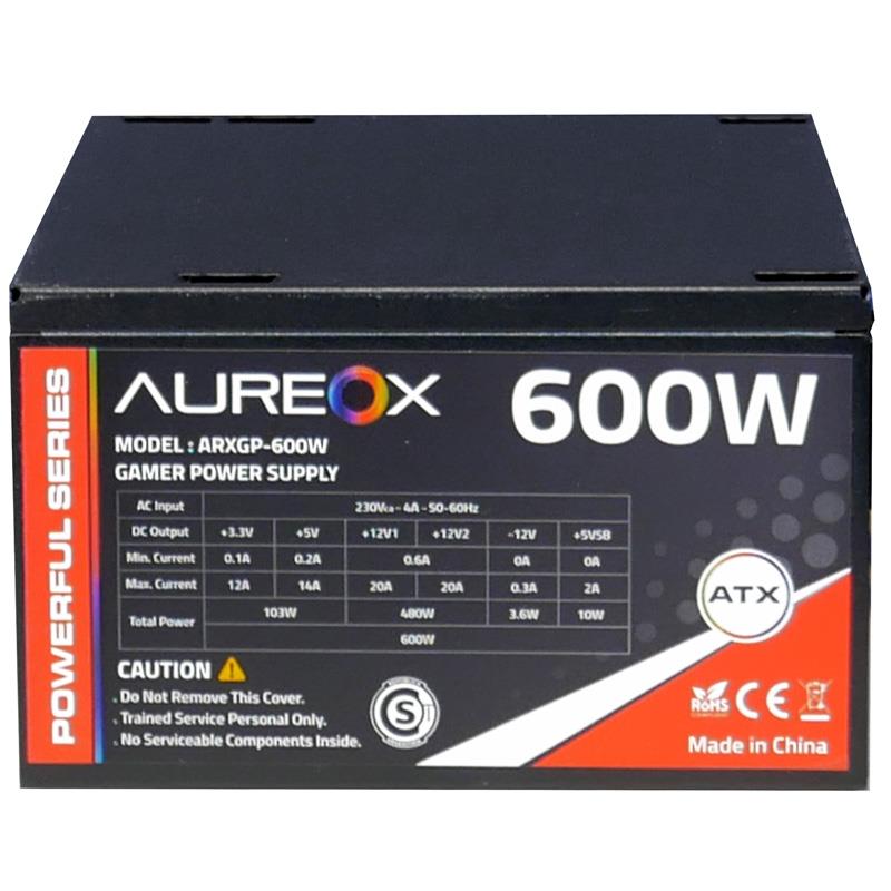 FUENTE GAMER AUREOX 600W PSU FUENTE GAMER AUREOX 600W PSU