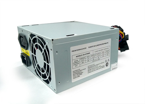 FUENTE 600W PERFORMANCE ATX600 + cable power FUENTE 600W PERFORMANCE ATX600 + cable power