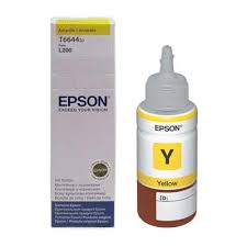 CARTUCHO EPSON T664420-AL AMARILLO P/L200 210 /l35
