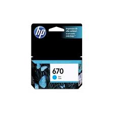 CARTUCHO HP 670 CIAN HP 3525 4615 4625 5525