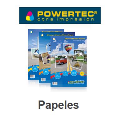PAPEL POWERTEC Supercoat  Paper 220g  A4x20H