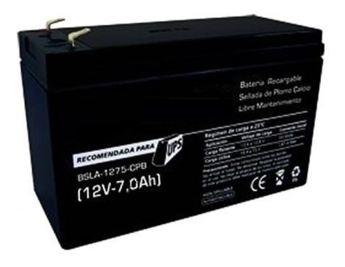 BATERIA 12V 7,0A UPS/ ALARMA HUNNOX