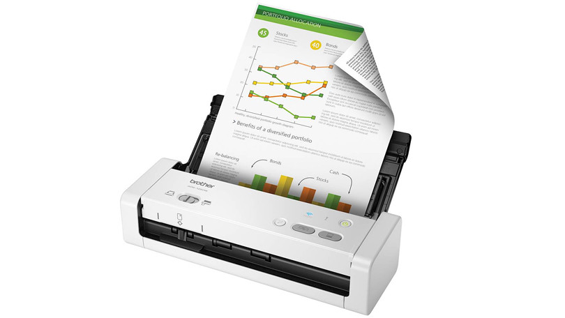 SCANNER BROTHER WIFI COMPACTO ADS-1250W 25PPM DUPL