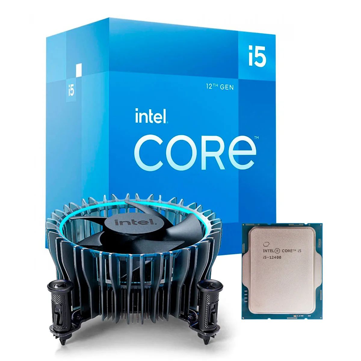 CPU INTEL CORE I5 12400F 12va gen s1700  BOX