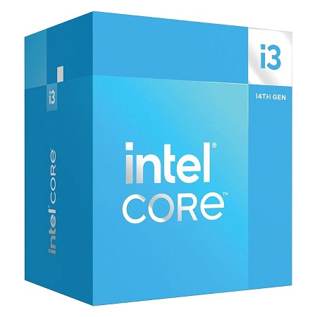CPU INTEL CORE I3 14100F 14va gen  RAPTORLAKE s1700  BOX