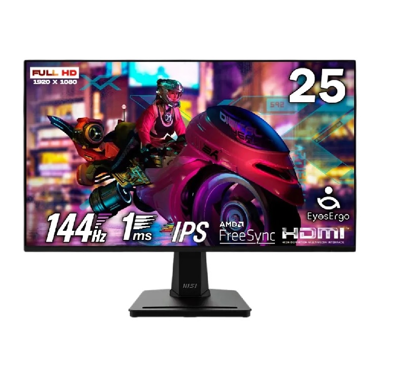 MONITOR 25 MSI PRO MP251 E14L FHD 144HZ HDMI VGA