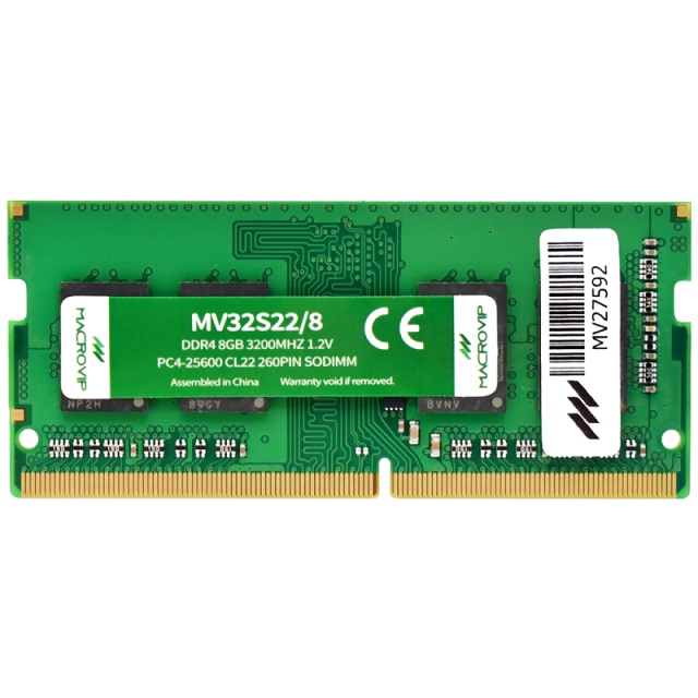 Memoria Sodimm  Ddr4L  8 Gb  Macrovip  3200