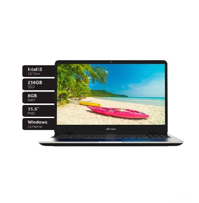 NOTEBOOK DRAX DX153W INTEL  I5 1155G7  15.6 8GB Nvme 256GB WIN 11 tecl retroiluminado