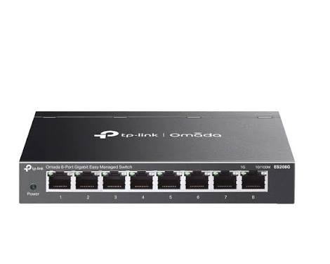 SWITCH ES208G Tp-Link Gigabit 8P Easy Smart Omada