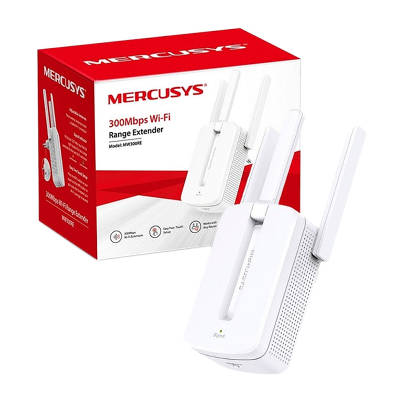 RED Range Extender MW300RE MERCUSYS 300MBPS 3 ANT EXT