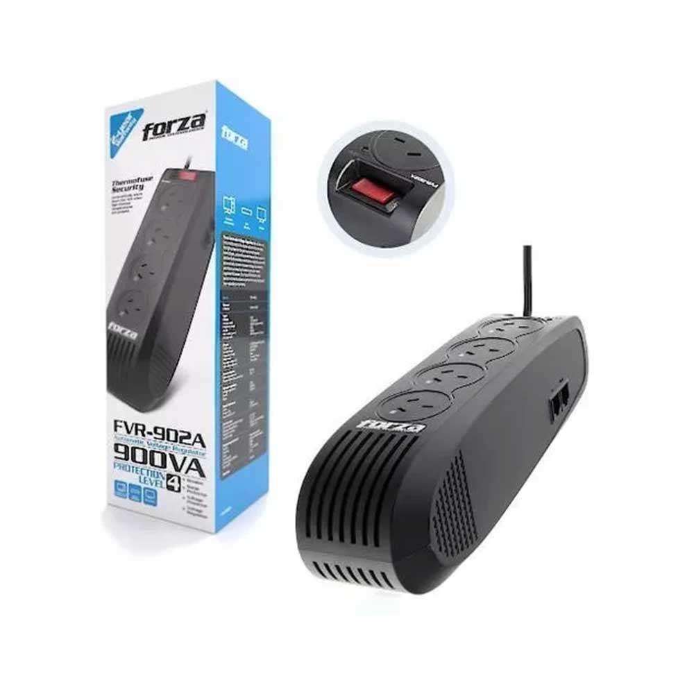 ESTABILIZADOR FORZA 902A 900VA - 450W