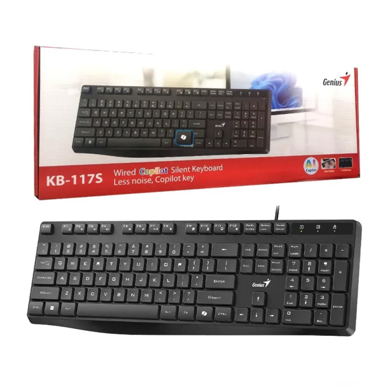 TECLADO GENIUS SMART KB-117 USB TECLADO GENIUS SMART KB-117 USB