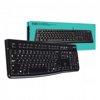 TECLADO  LOGITECH  K120 USB  SILENCIOSO