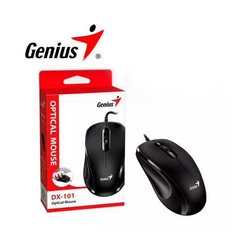 MOUSE GENIUS   DX-101 USB   NEGRO