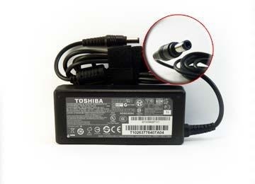 CARGADOR NOTEBOOK TOSHIBA - 19V 3.42A 5.5�2.5 65W ORIGINAL */*