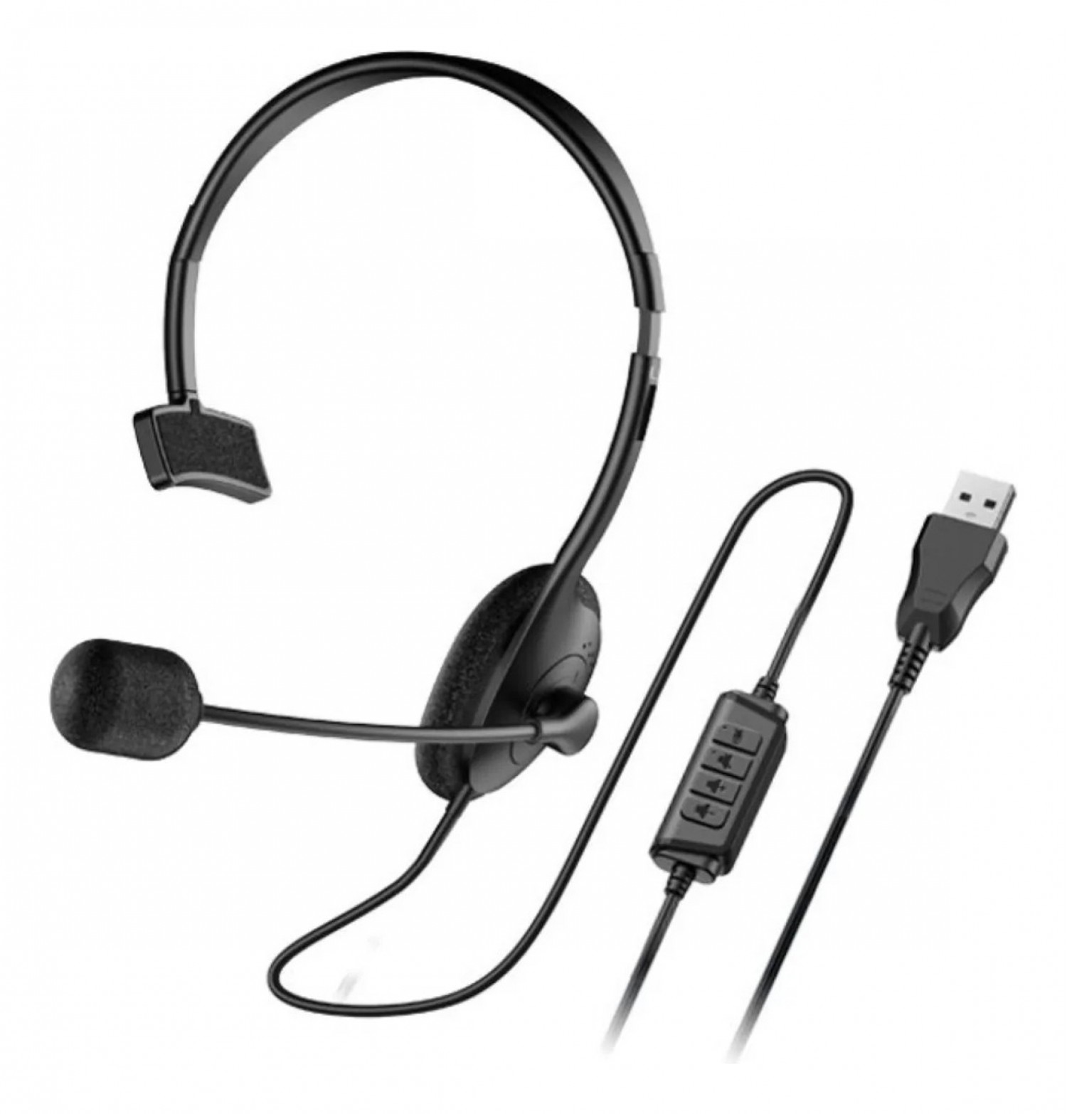 AURICULAR Y MICROFONO  HEADSET HS-100U USB