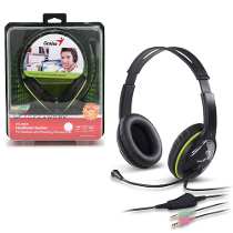 AURICULAR  GENIUS  Y MICROFONO  HS-400A 2 jack