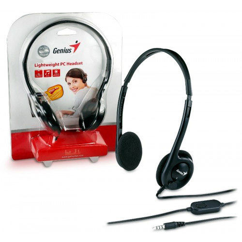 AURICULAR Y MICROFONO  GENIUS  HS-M200C SINGLE JACK