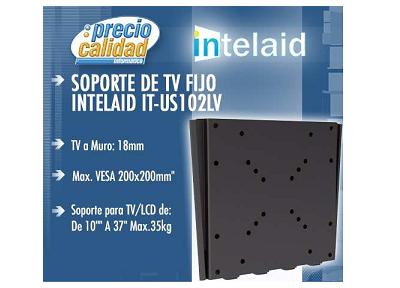 SOPORTE LCD FIJO INTELAID 10/32 VESA 100x100 IT-US102V