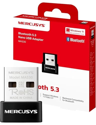 ADAPTADOR BLUETOOTH 5,3 MA530 MERCUSYS