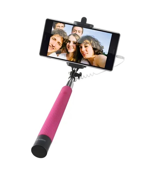 SOPORTE  MONOPOD ROSA SELFIE  BLUETOOTH