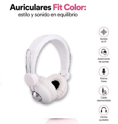 AURICULAR  CON MICROFONO  NOGANET X-2670BL 1 jack