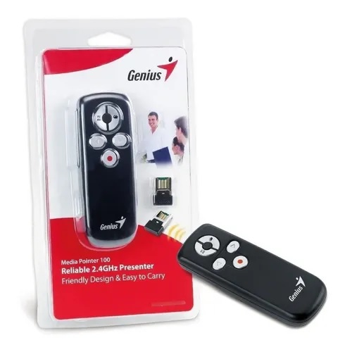 PUNTERO LASER GENIUS MEDIA POINTER 100