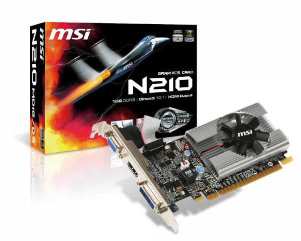 VGA 1024MB PCI-E GF210 DDR3