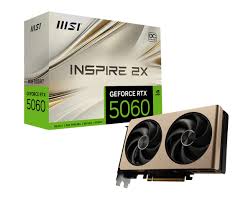 VGA MSI GeForce RTX 5060 INSPIRE 2X OC 8G